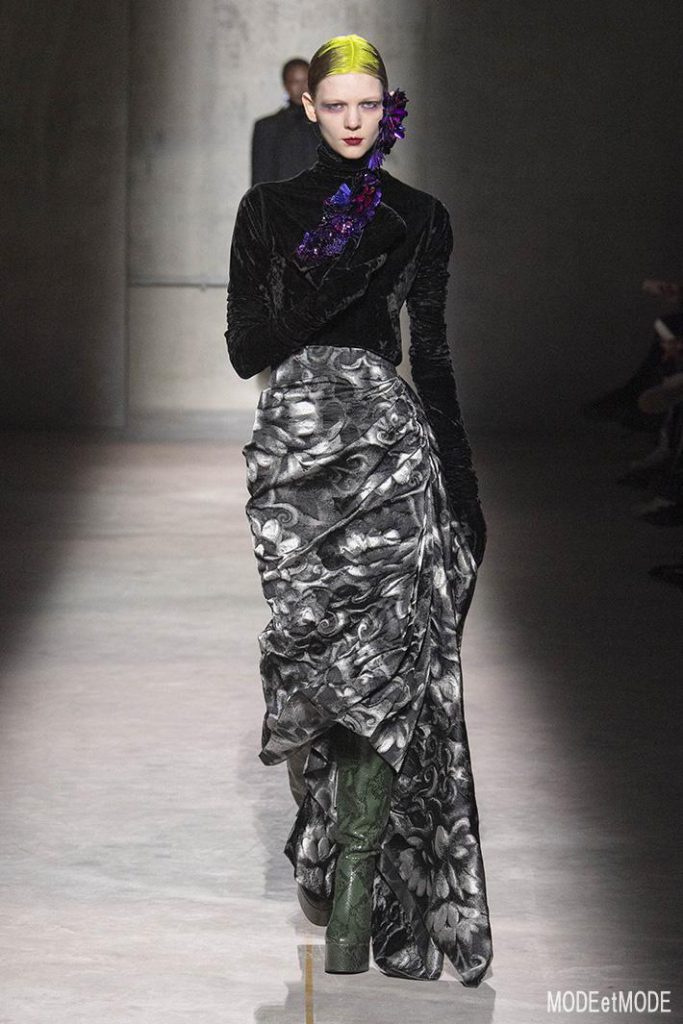 Women Ready to wear, autumn winter 2020 2021, fashion week, Paris, FRA, from the house of Dries Van Noten