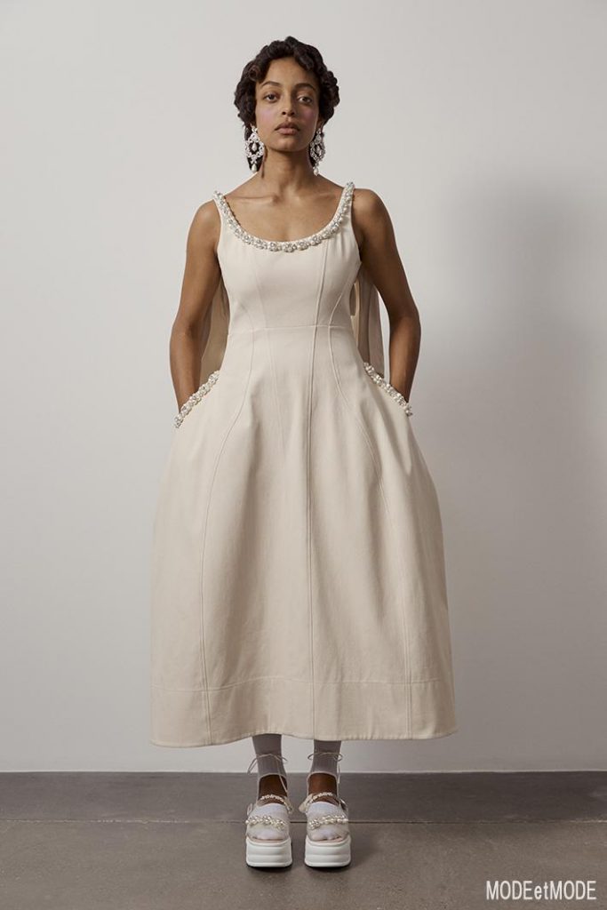 Simone Rocha SS21 Lookbook photographed by Andrew Nuding